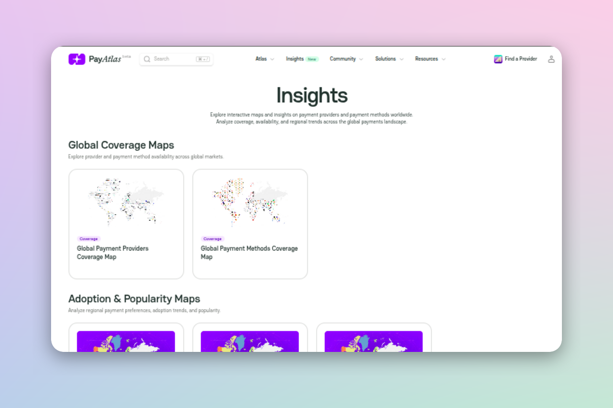 Insights section