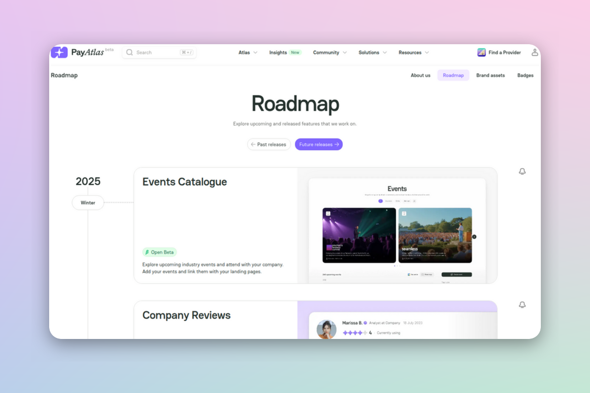 Public Roadmap