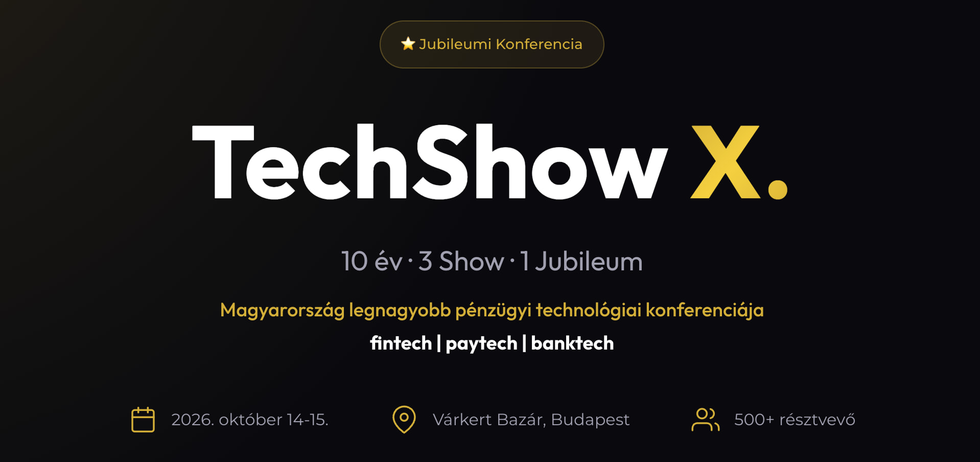 TechShow X